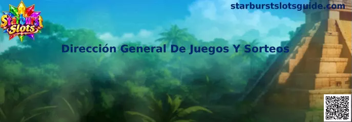 Guía informativa sobre la Dirección General de Juegos y Sorteos en México