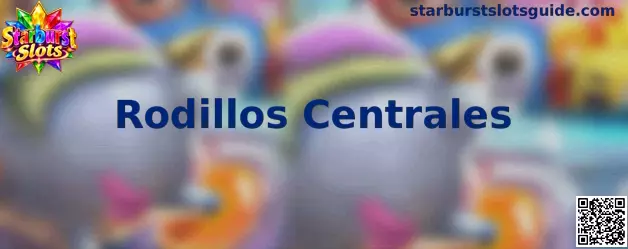 Diagrama conceptual de los rodillos centrales 2, 3 y 4 de Starburst Slots