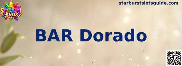 Símbolo BAR Dorado en Starburst Slots