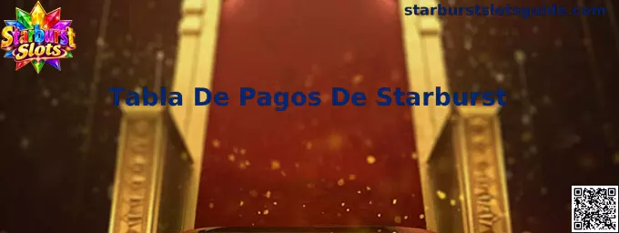 Tabla de pagos de Starburst Slots