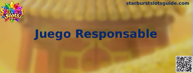 Información de Juego Responsable de Starburst Slots
