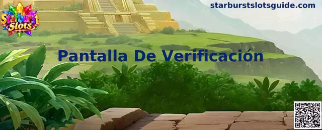 Pantalla De Verificación de Starburst Slots